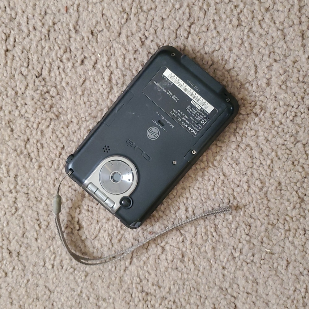 Vintage Sony CLIÉ PEG-UX50 PDA – Fully Functional!
